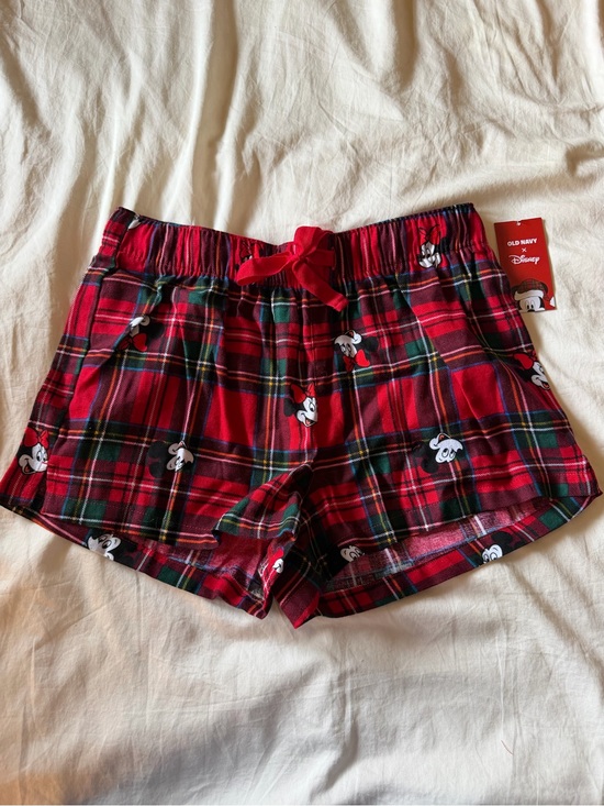 Old Navy Other - NWT Disney Minnie Mouse Plaid Pajama Shorts